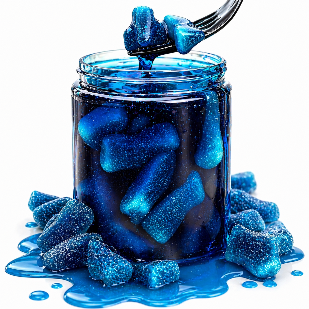 Gooey Gummies - Sour Blue Mix