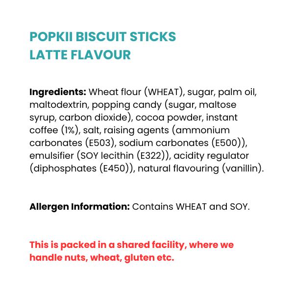 Popkii Latte Biscuit Sticks (40g)