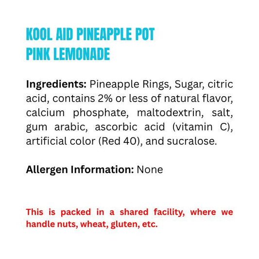 Kool-Aid Pineapple Pots Pink Lemonade Flavour