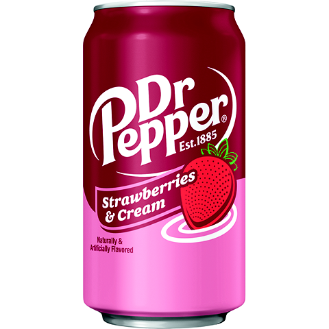 Dr Pepper Strawberry & Cream Soda USA 355ml
