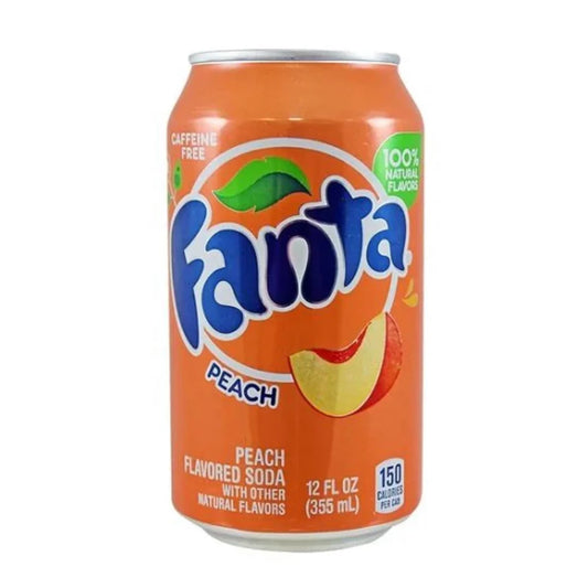 Fanta Peach Flavour USA 355ml