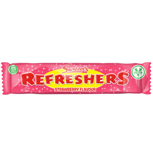 Refreshers Strawberry Chew Bar, Box of 60
