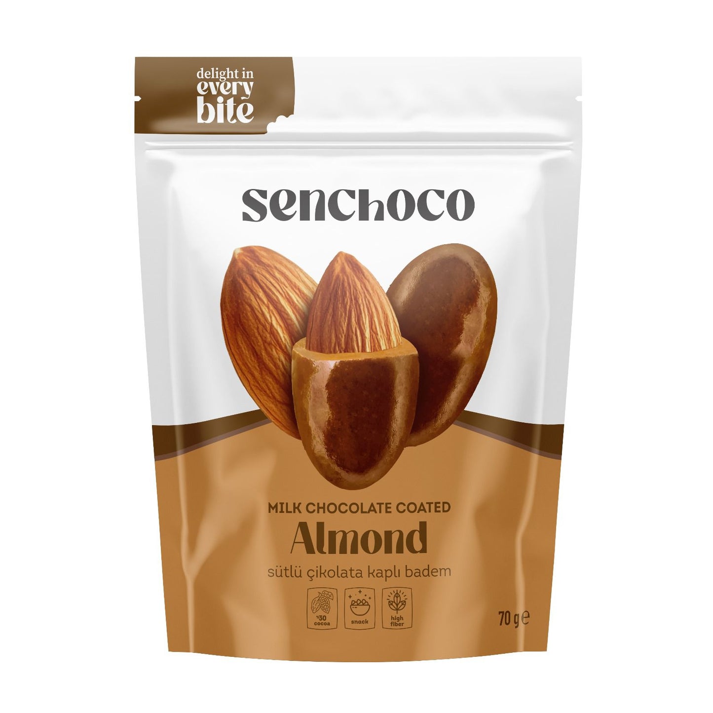 Milk Chocolate Coated Almond