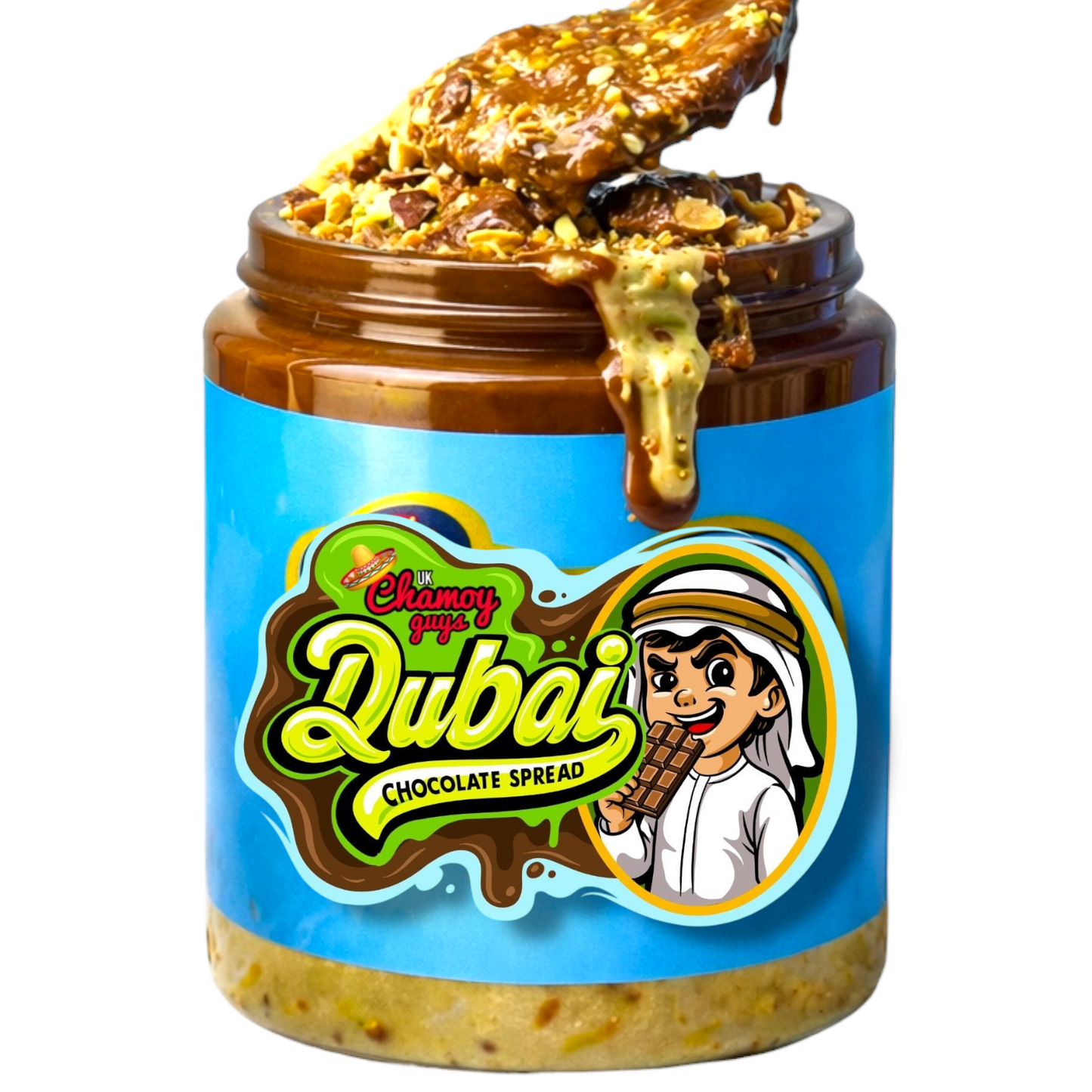 Dubai Chocolate Pistachio Kunafa Spread