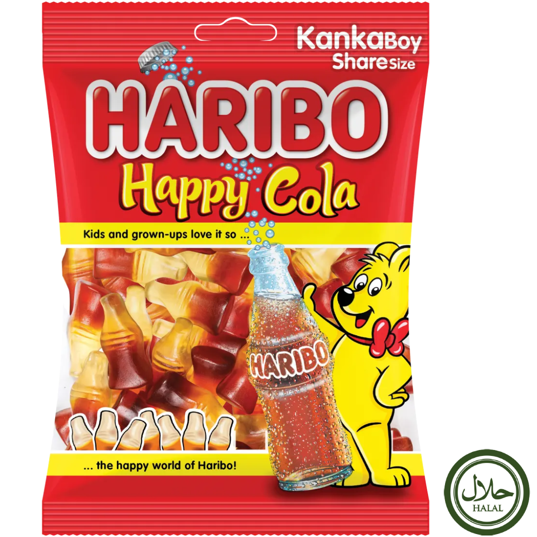 Haribo Halal Happy Cola 80g