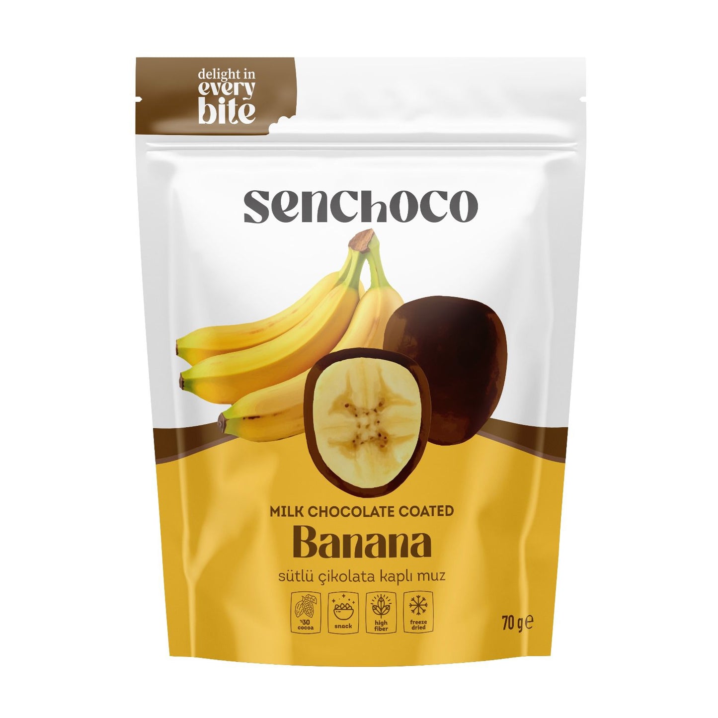 Milk Chocolate Coated Banana