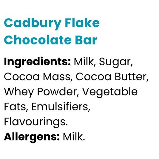 Cadbury Flake Chocolate Bar 32g x 48
