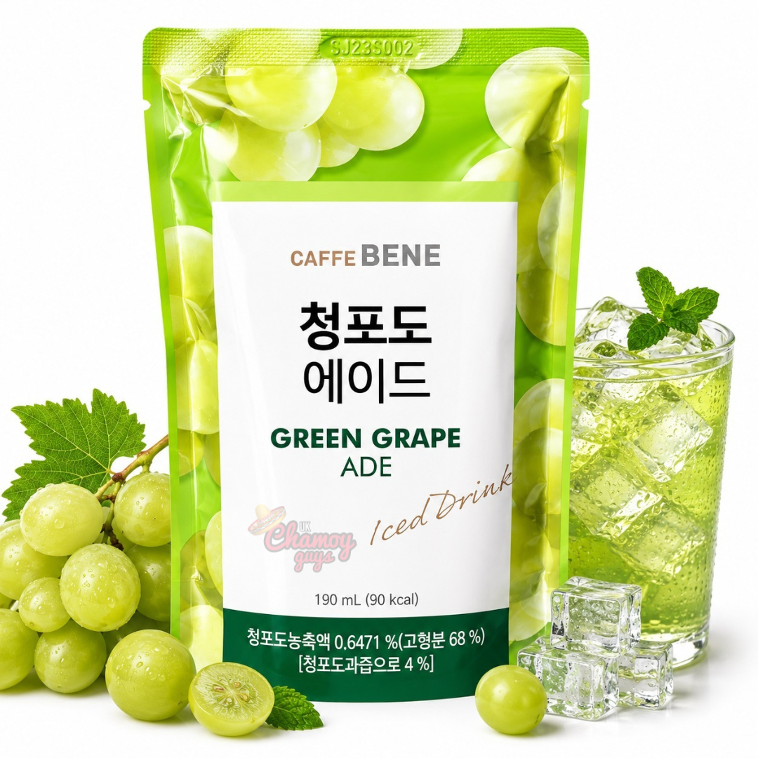 Caffè Bene Green Grape ADE Iced Drink 190ml