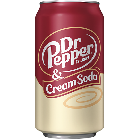Dr Pepper Cream Soda USA 12oz