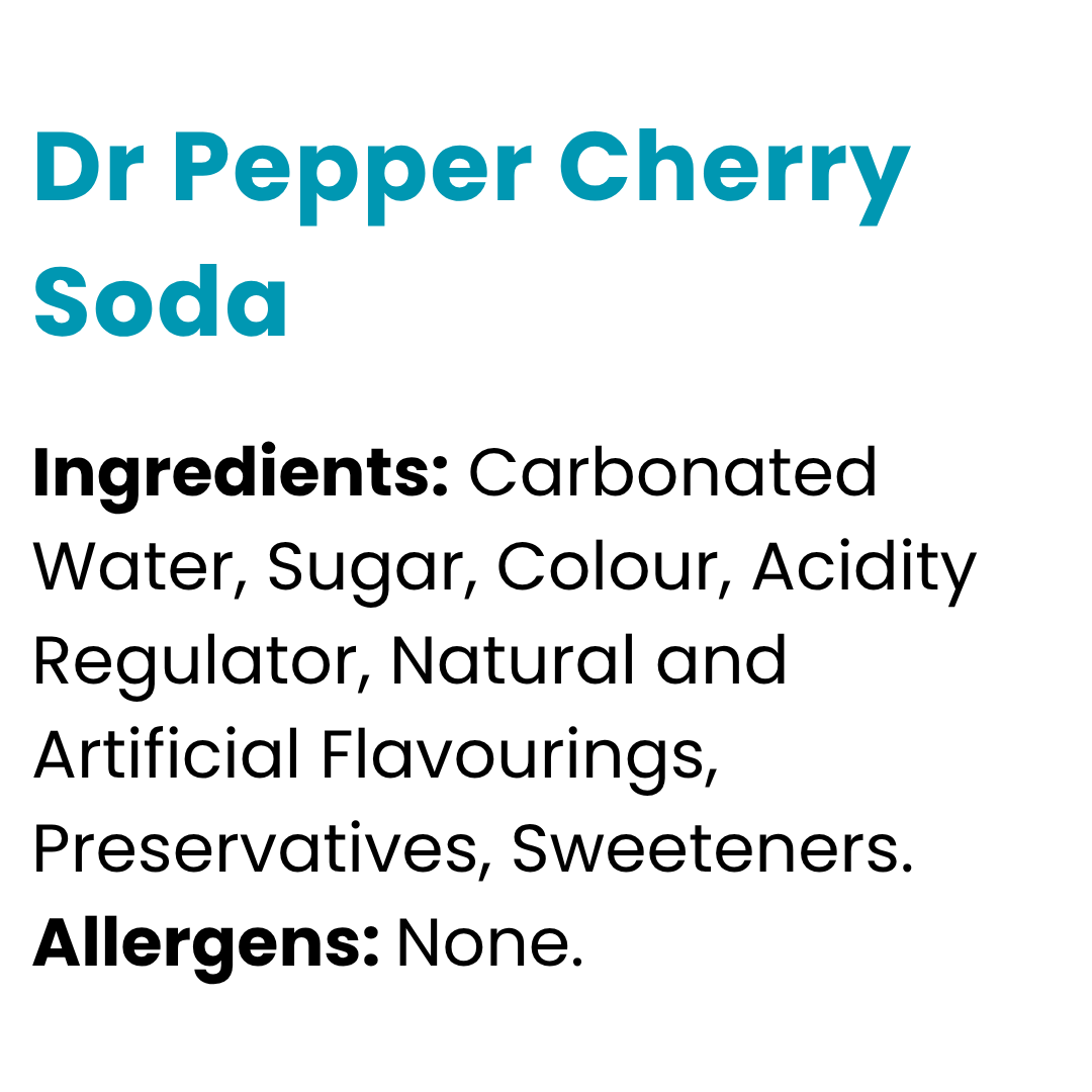 Dr Pepper Cherry Soda EU