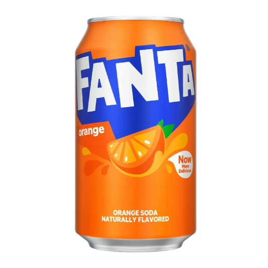 Fanta Orange Soda – USA Edition (355ml Can)