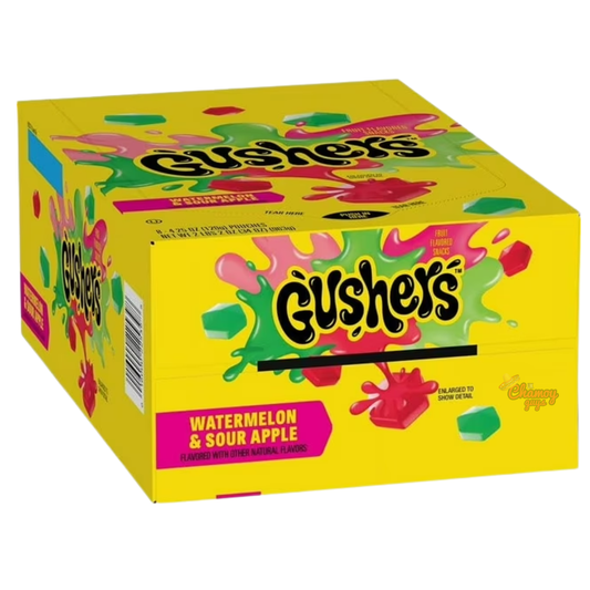 Fruit Gushers Watermelon & Sour Apple Flavour Fruit Snacks