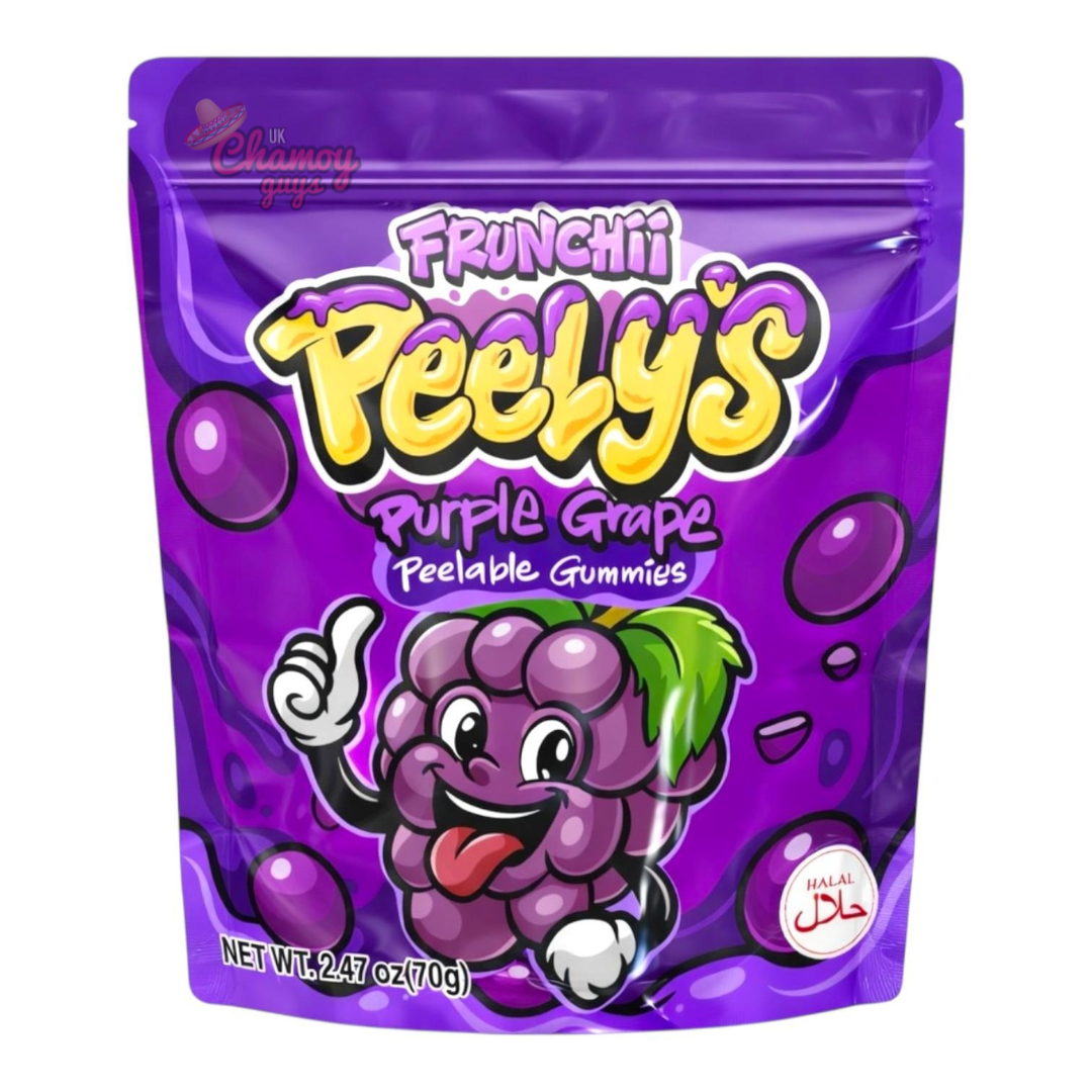 Frunchii Peely’s Purple Grape Peelable Gummies 70g