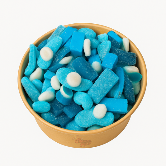 Halal Blue Pick N Mix Candy Salad Bowl