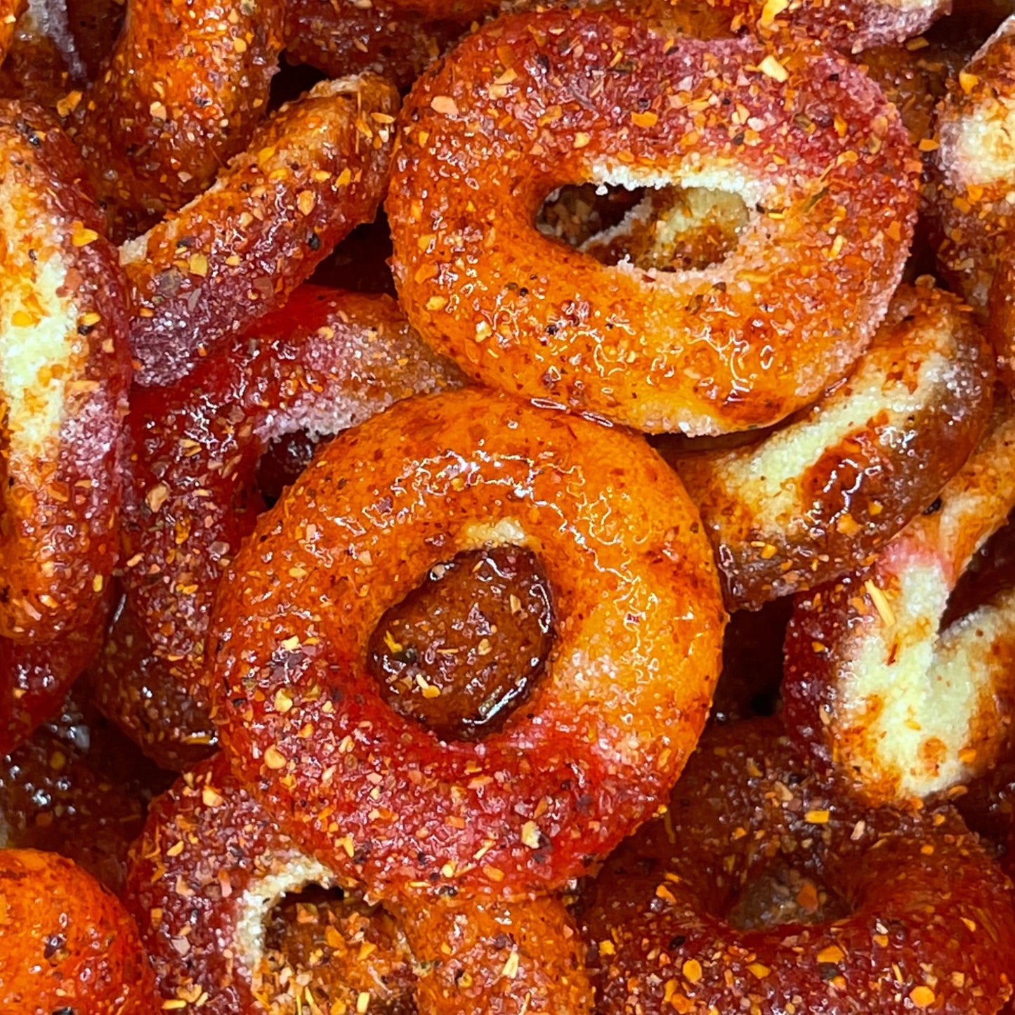 Chamoy Peach Rings x2 Tubs