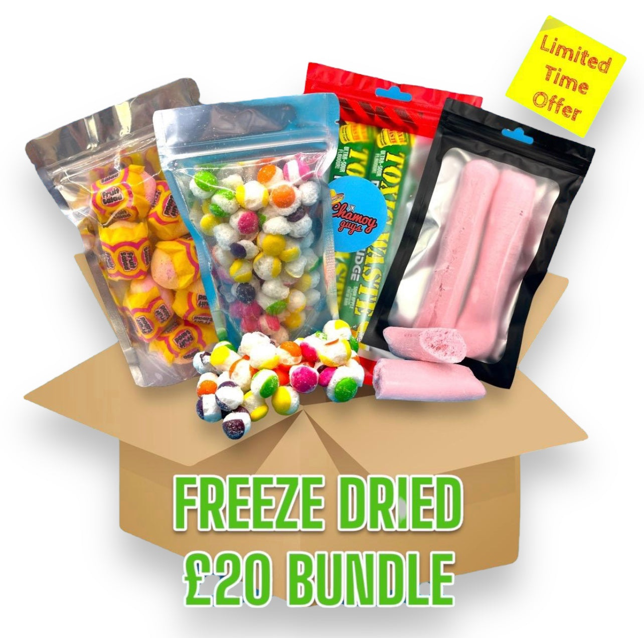 £20 Freeze Dried Bundle (Random) 4 Packs