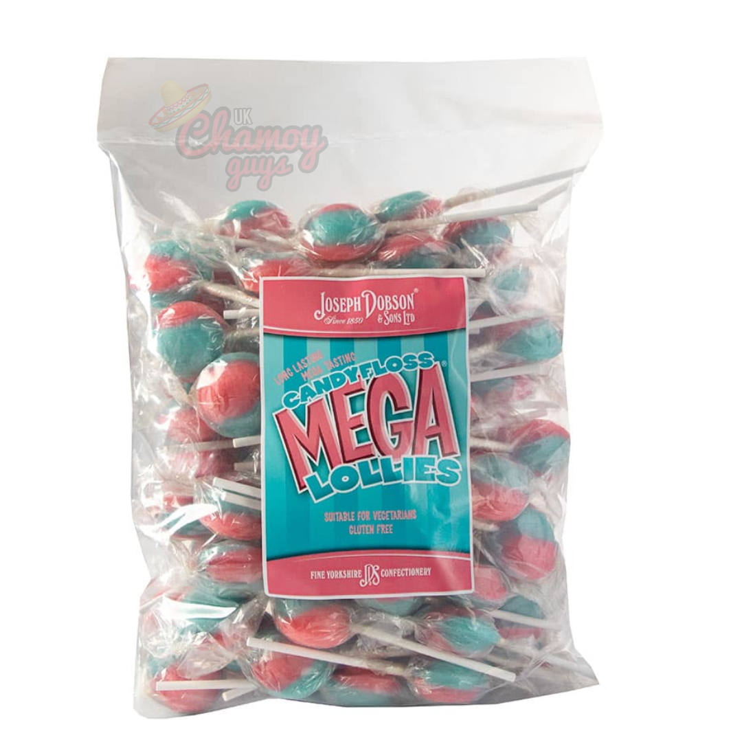 Joseph Dobson Candyfloss Mega Lollies Bag (1.87kg)