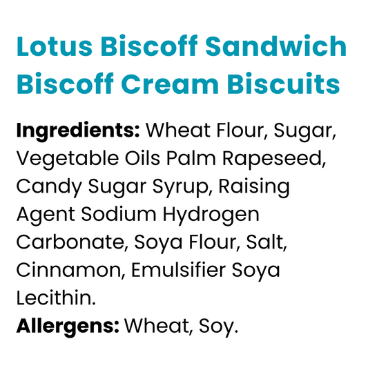 Lotus Biscoff Sandwich Biscoff Cream Biscuits 150 g