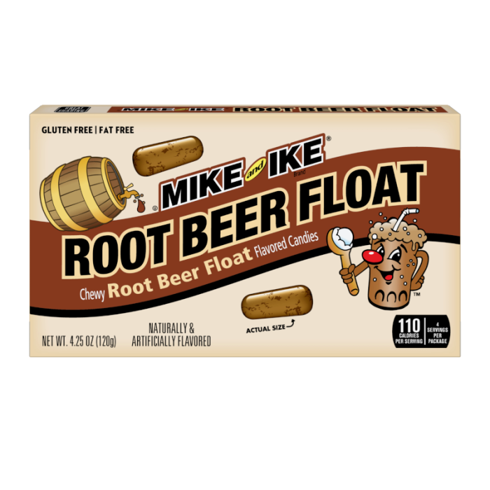 Mike & Ike Root Beer Float Theater Box 120 g