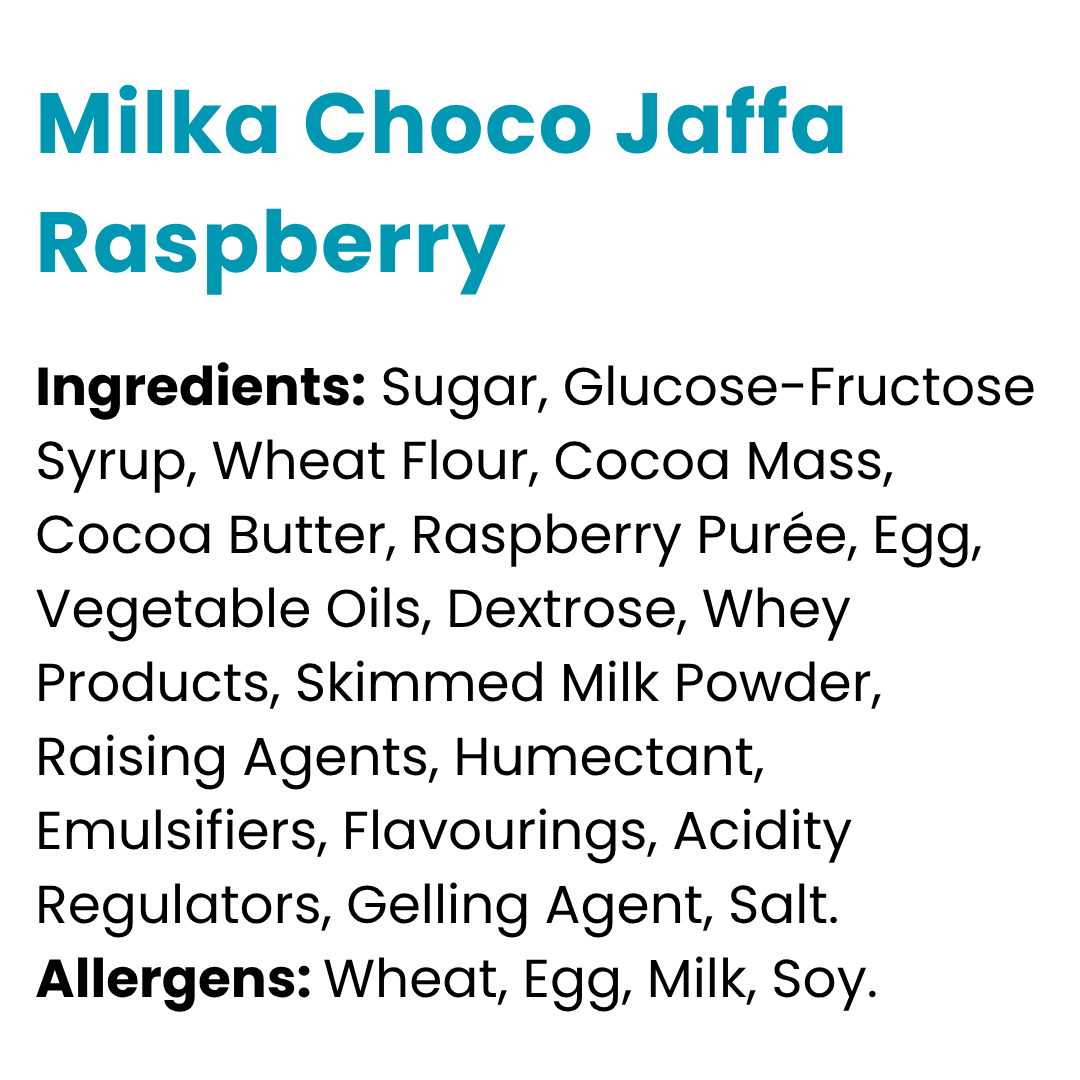 Milka Choco Jaffa Raspberry 147g