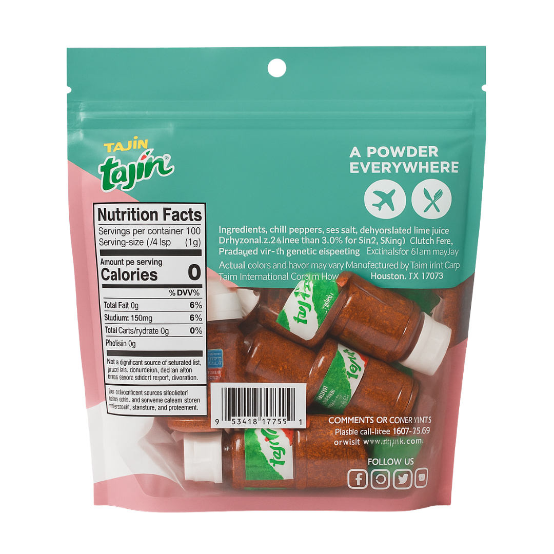 Tajín Clásico Seasoning, Mexican Chili Lime Seasoning, Mini Tajin Bottles