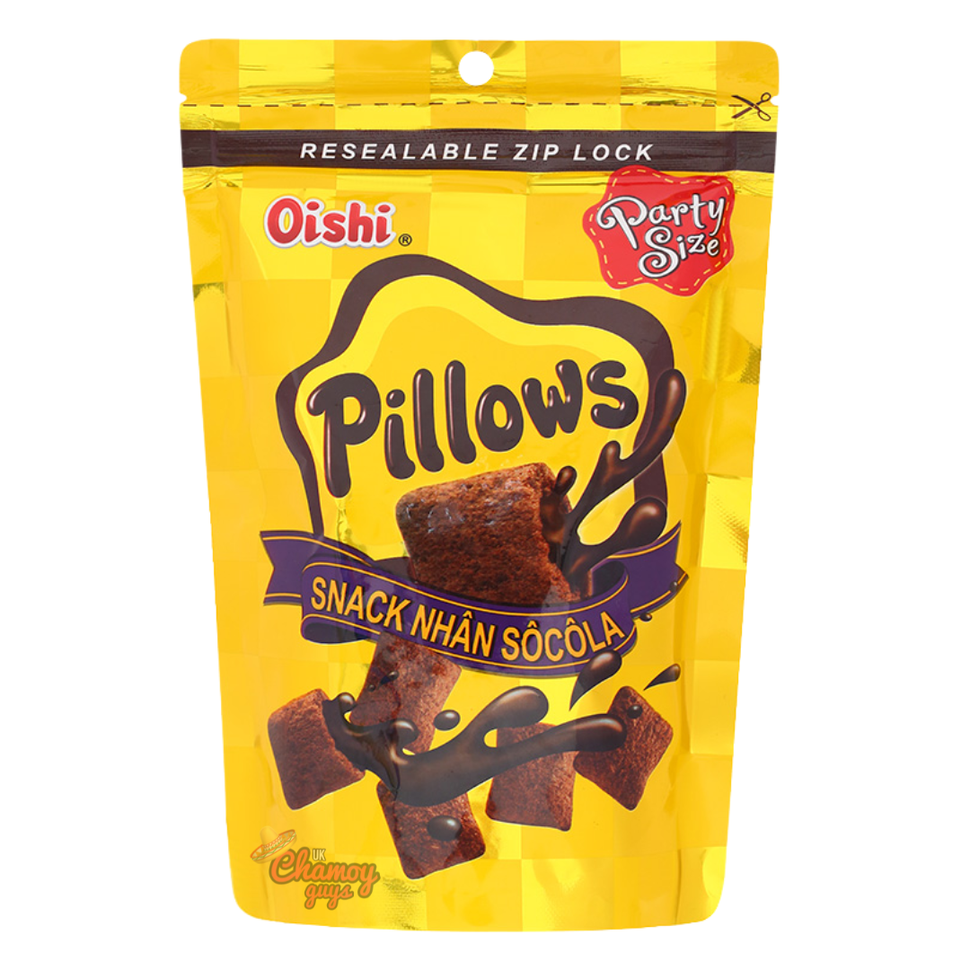 Oishi Pillows Chocolate Snack Party Size (Past Dated)