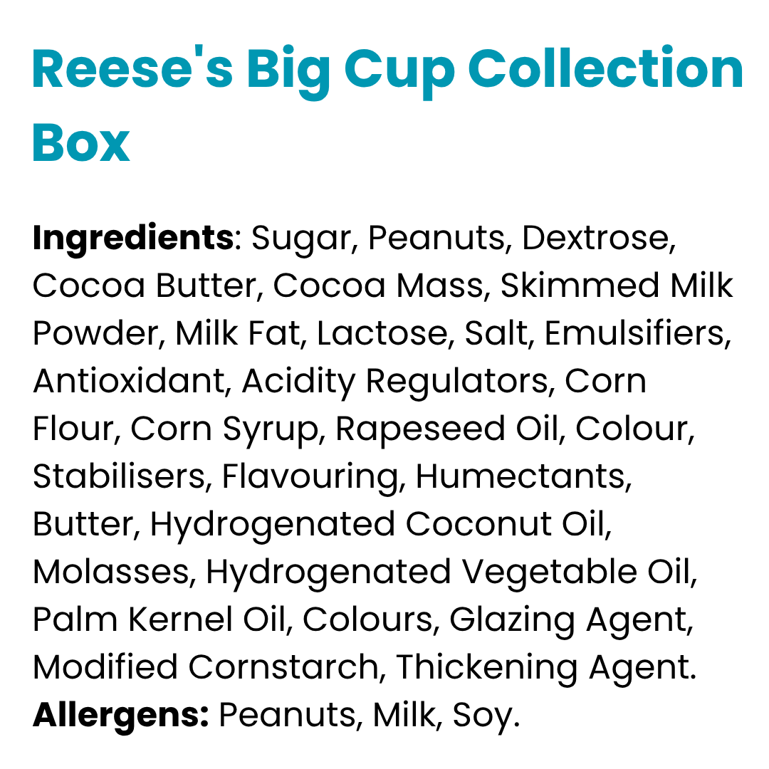 Reese's Big Cup Collection Box 305g