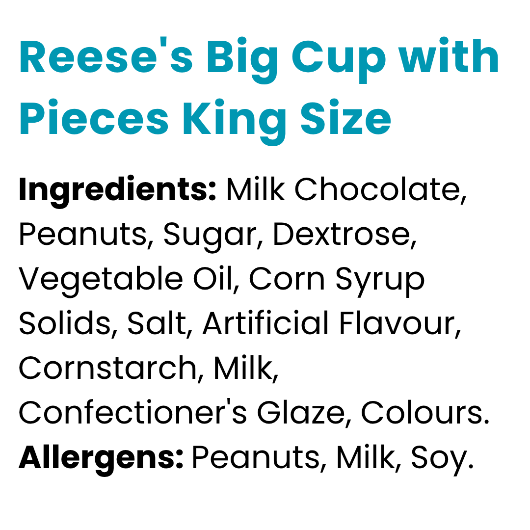Reese’s Big Cup with Pieces King Size 79g