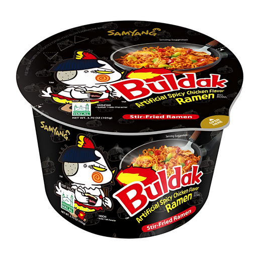 Samyang Buldak Hot Chicken Ramen Big Bowl – Original Flavour (105g)