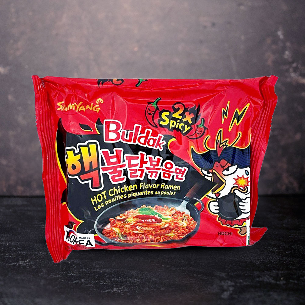 Samyang Buldak 2X Spicy Hot Chicken Ramen – Korean Instant Noodles (140g)