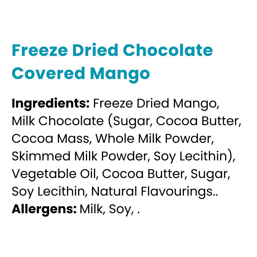 Senchoco Freeze Dried Chocolate Covered Mango