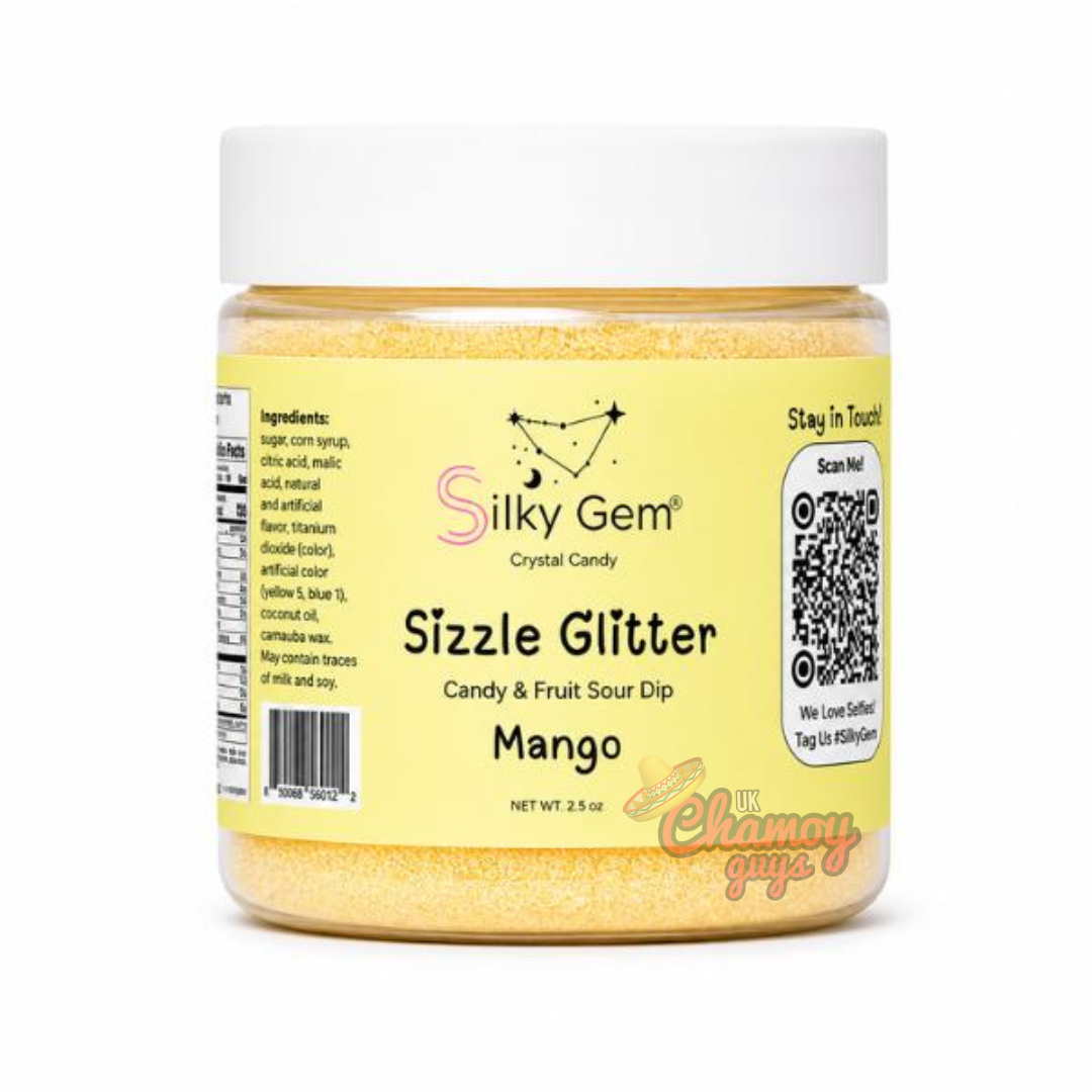 Silky Gem Sour Sizzle Glitter 1.5oz - Mango