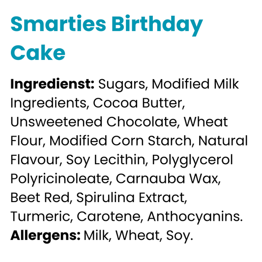 Smarties Birthday Cake - 45G