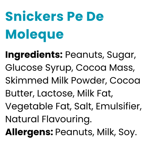 Snickers Pe De Moleque 42g