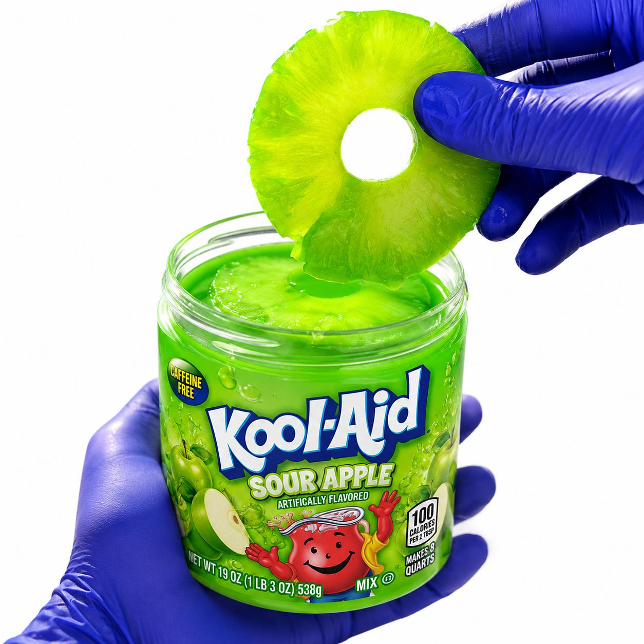 Kool-Aid Pineapple Pots Sour Apple Flavour