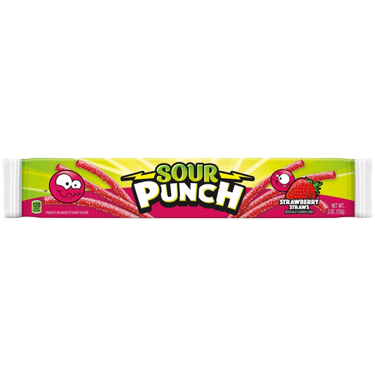 Sour Punch Strawberry Straws