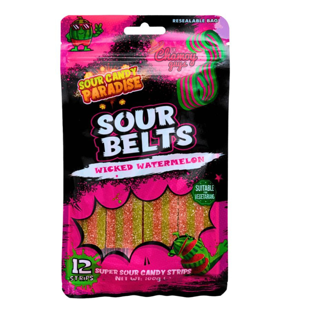 Sour Candy Paradise Sour Belts Wicked Watermelon