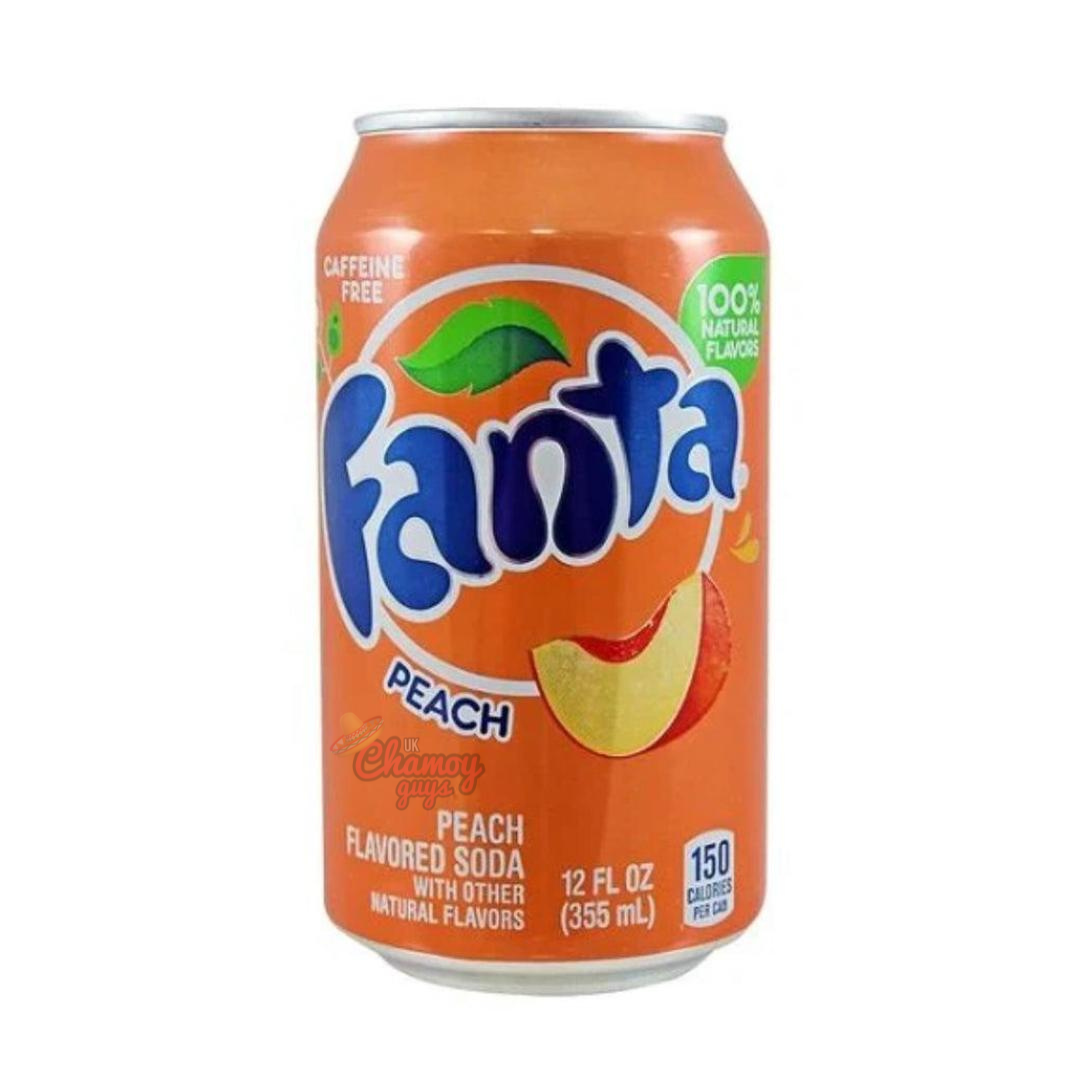 Fanta Peach Flavour USA 355ml
