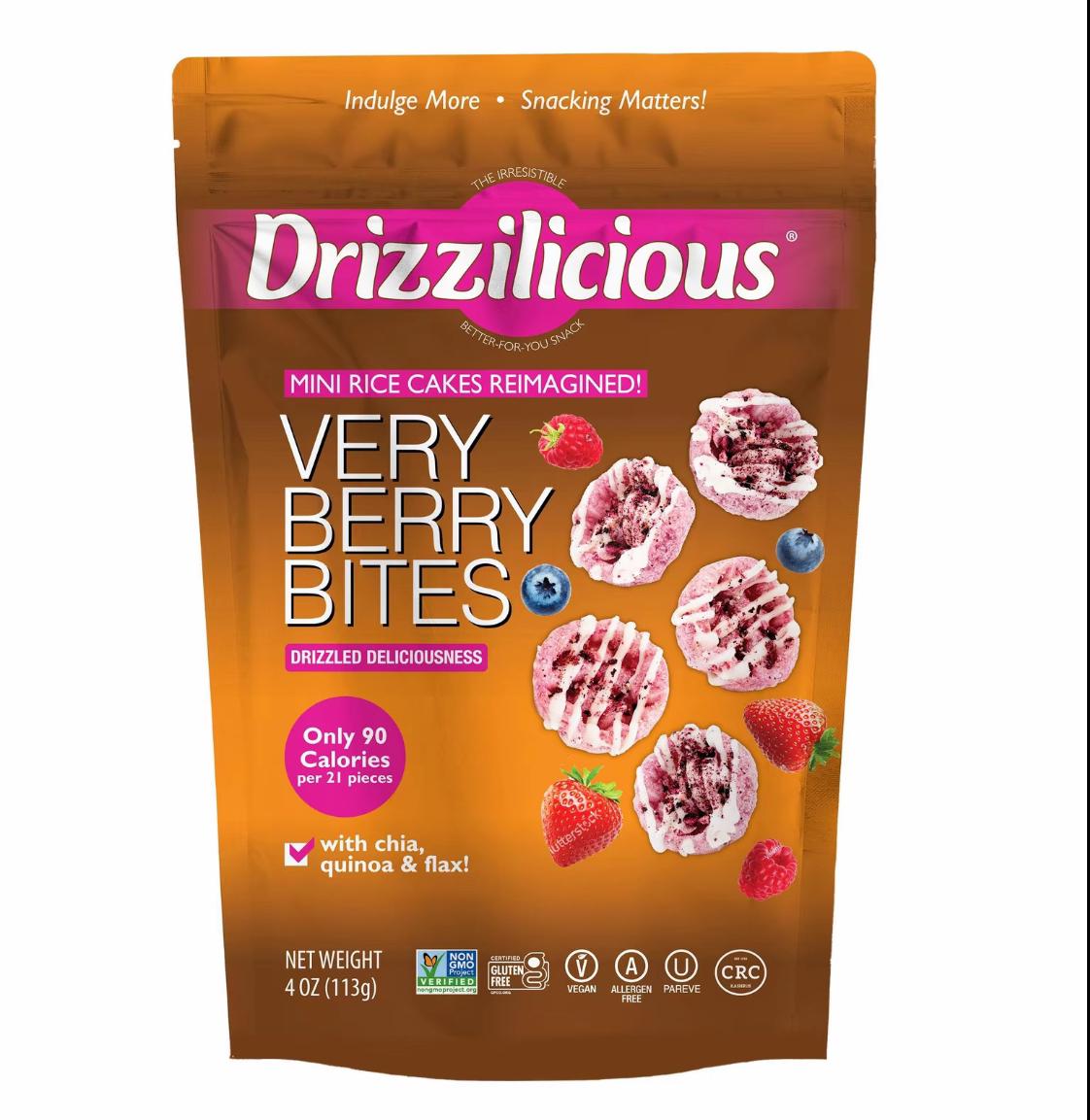 Drizzilicious Very Berry Bites