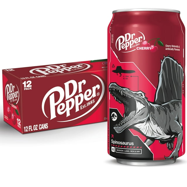 Dr Pepper Cherry Soda Pop 355ml