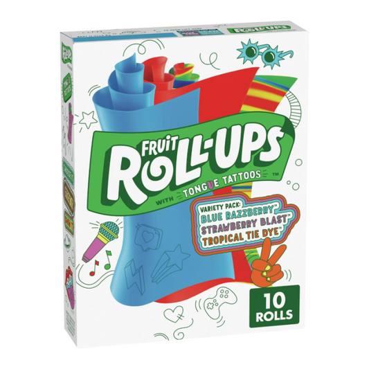 Betty Crocker Fruit Roll-ups Variety Pack 5oz (141g)