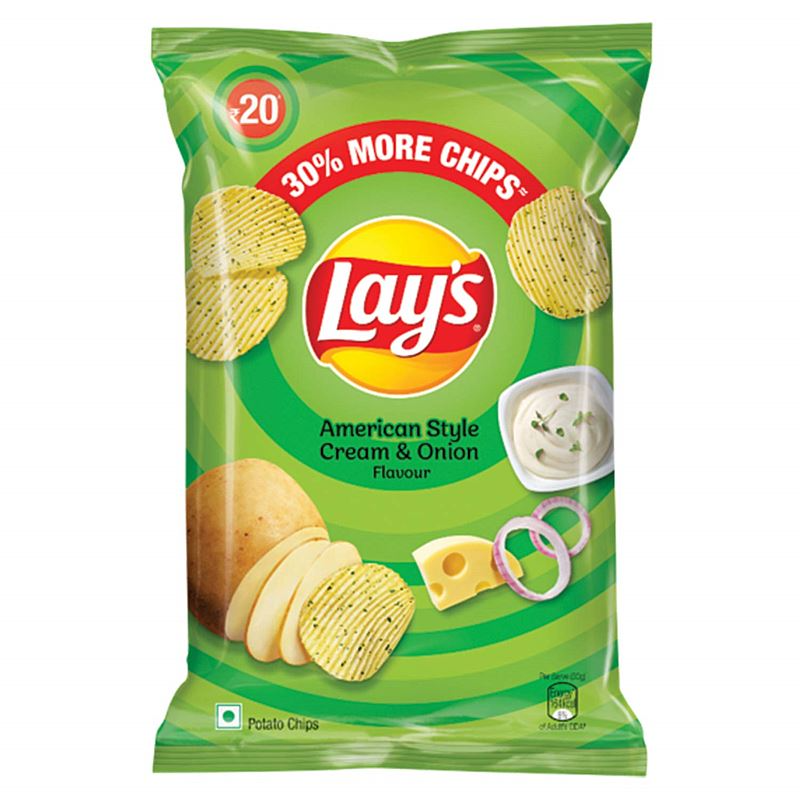 Lays American Style Cream & Onion 50g