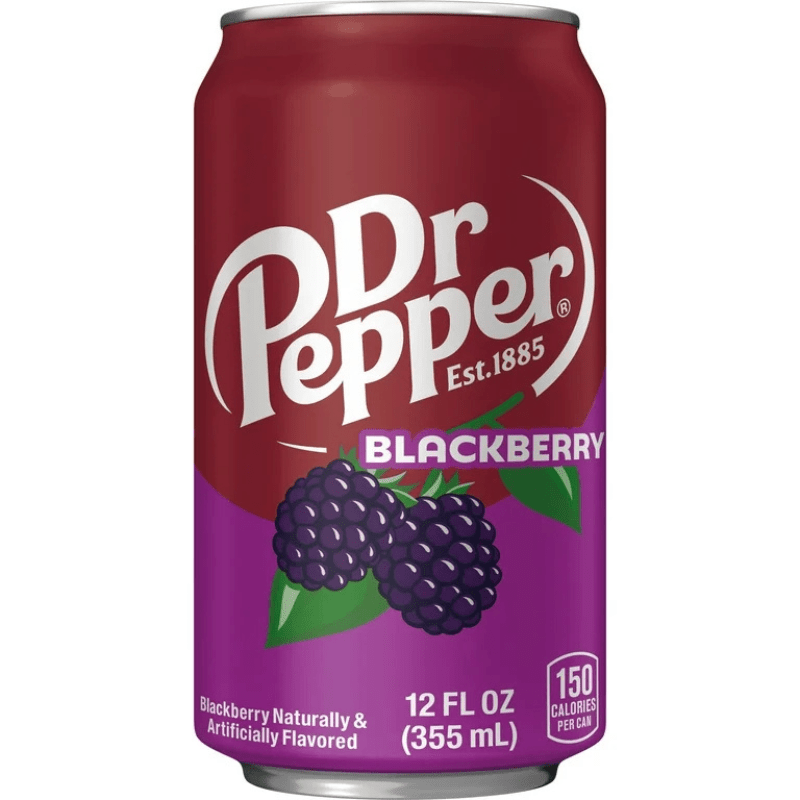 Dr Pepper Black Berry Soda USA 355ml