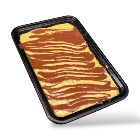 Dubai Chocolate Caramel Cake Kunafa Tub