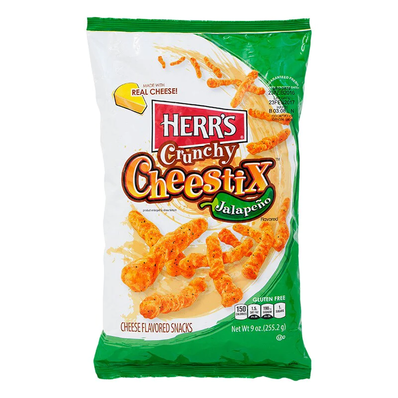 Herr's Crunchy CheestiX Jalapeño