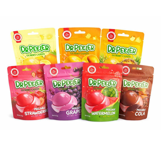 Dr Peeler Halal Peelable Gummy Candy – 6 Pack Exclusive Bundle