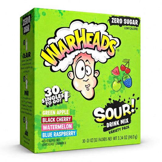 Warheads Sour Variety Pack Drink Mix
