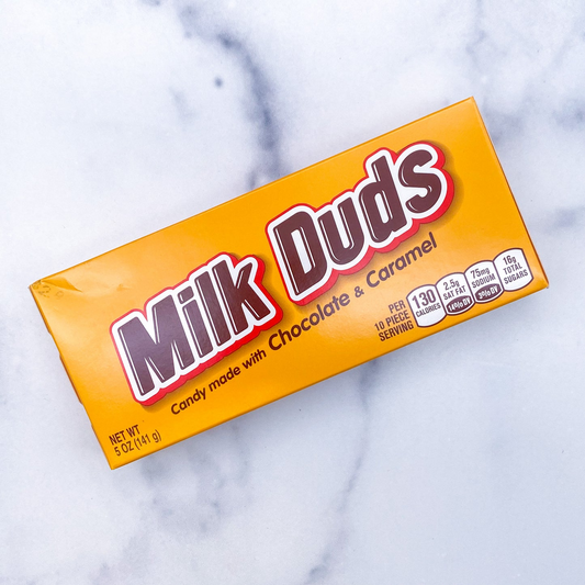Milk Duds – Chocolate & Caramel Candy (Theatre Box – 141g)