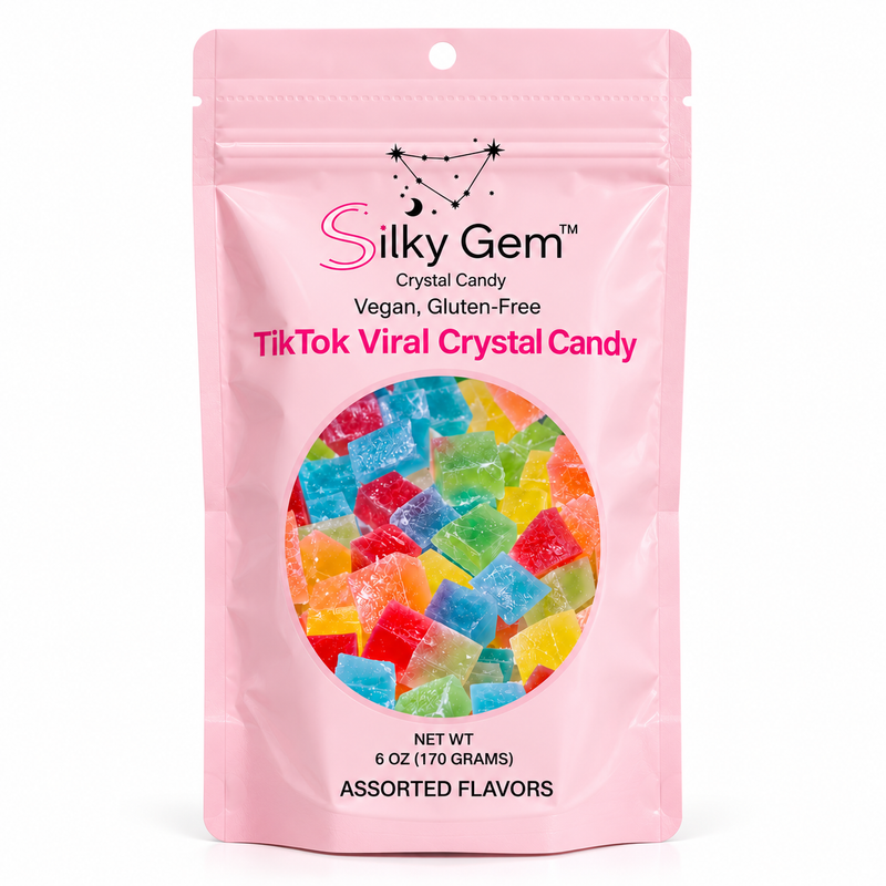 Silky Gems Crystal Candy - Assorted Snack Bites