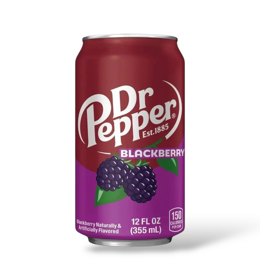 Dr Pepper Blackberry Soda Pop 355ml